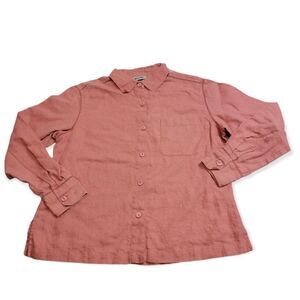 Units Linen button-down shirt M